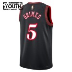 Maillot NBA Philadelphia 76ers Quentin Grimes Nike 2025-26 Classic Edition Noir Swingman - Enfant